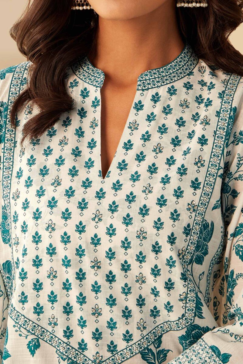 Rosheen Zenia Sanganeri Kurta - Image 4