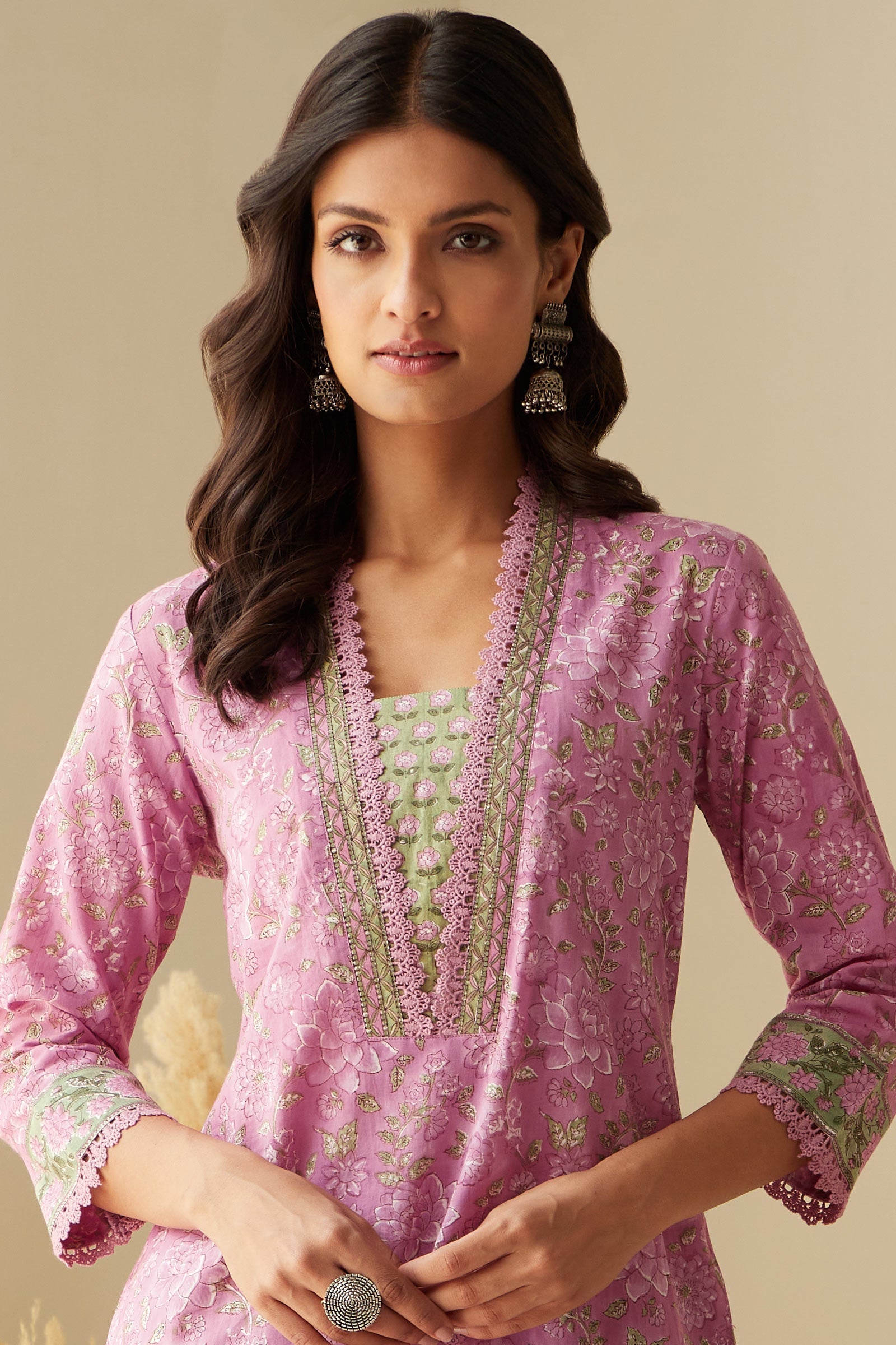 Rosheen Seerat Sanganeri Kurta - Image 2