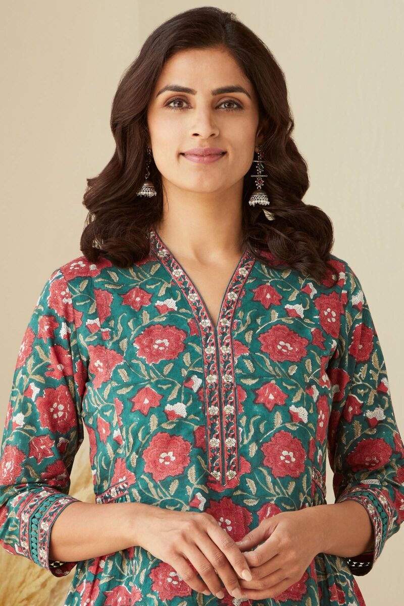 Zahira Farah Sanganeri Kurta - Image 2