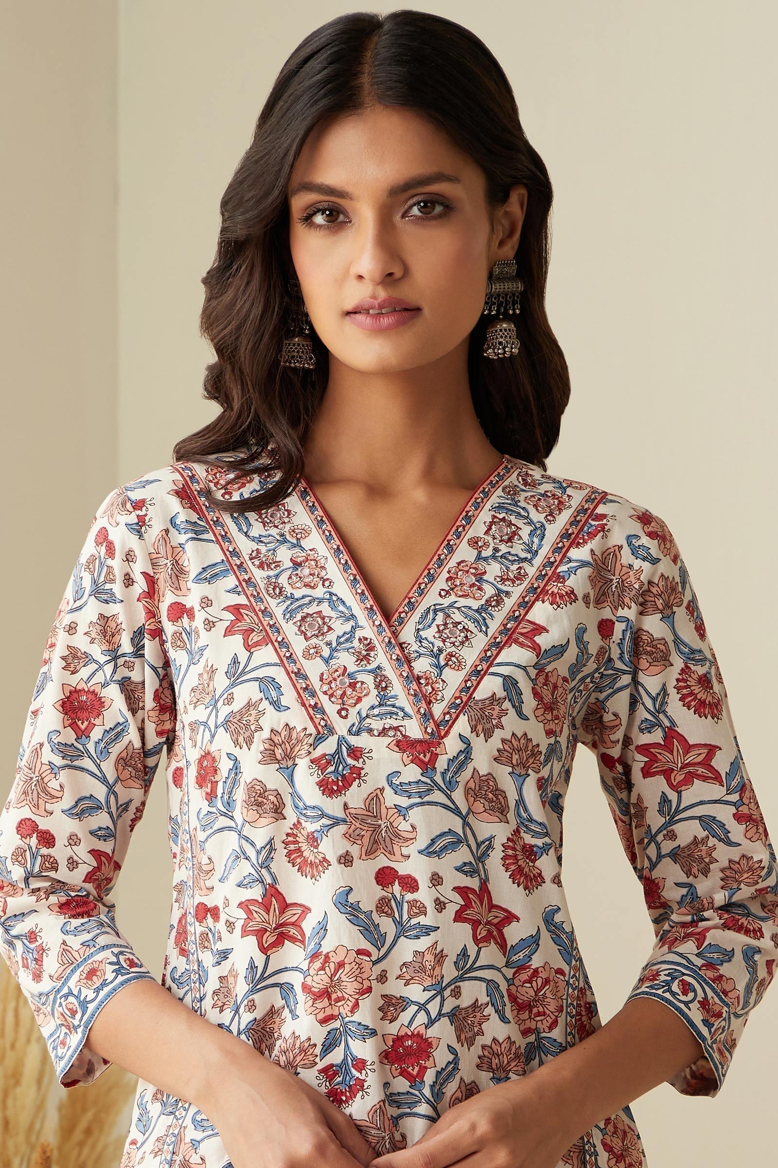 Rosheen Rumi Sanganeri Kurta - Image 2