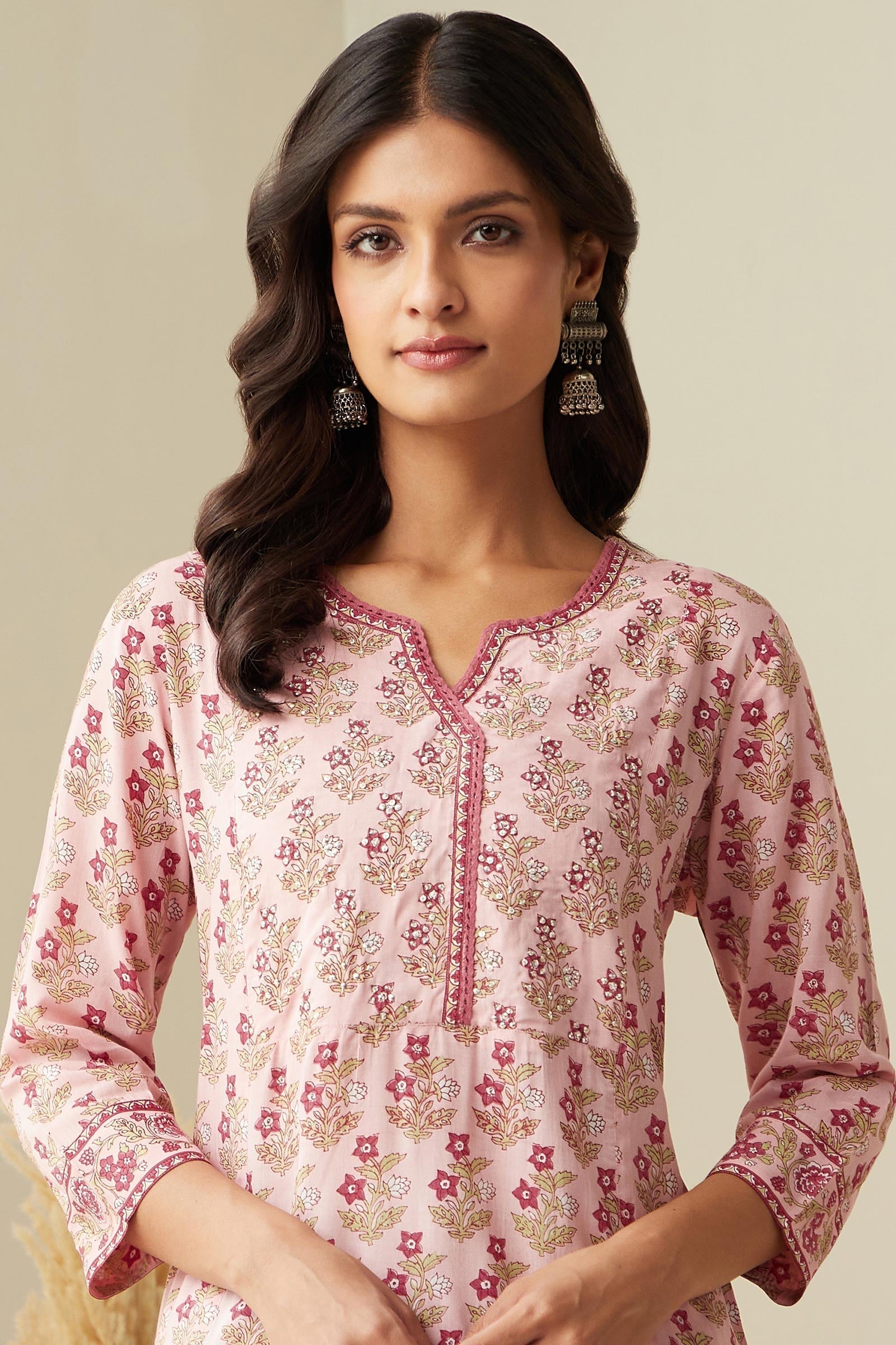 Rosheen Nuzakat Sanganeri Kurta - Image 2
