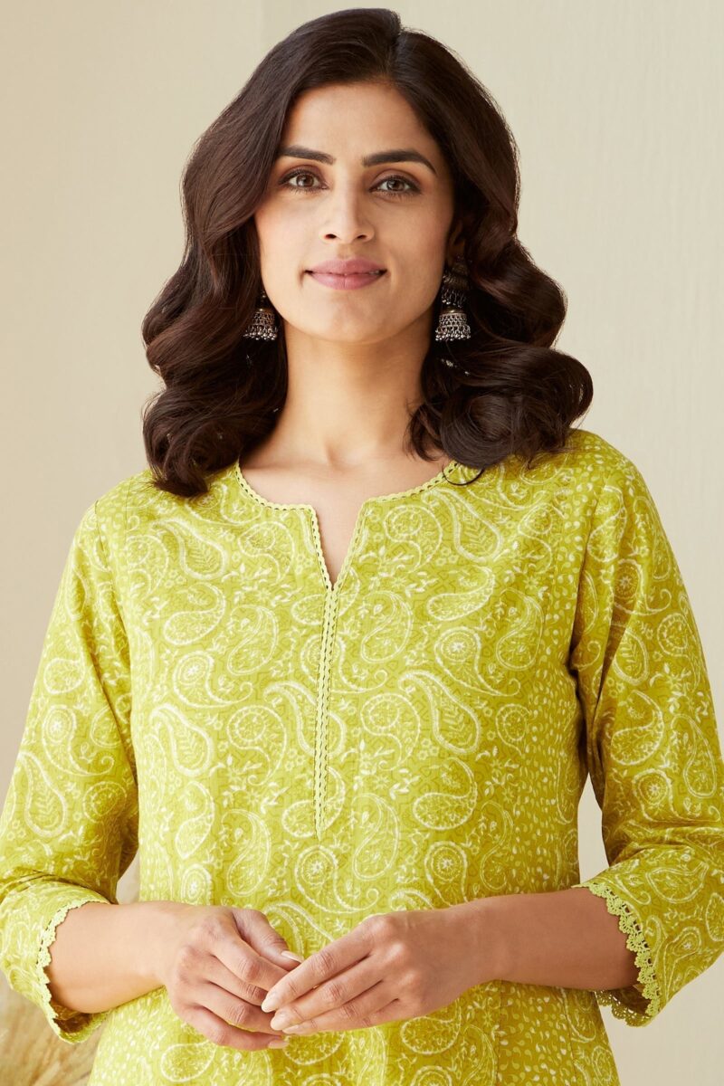 Gauhar Rabiya Sanganeri Kurta - Image 2