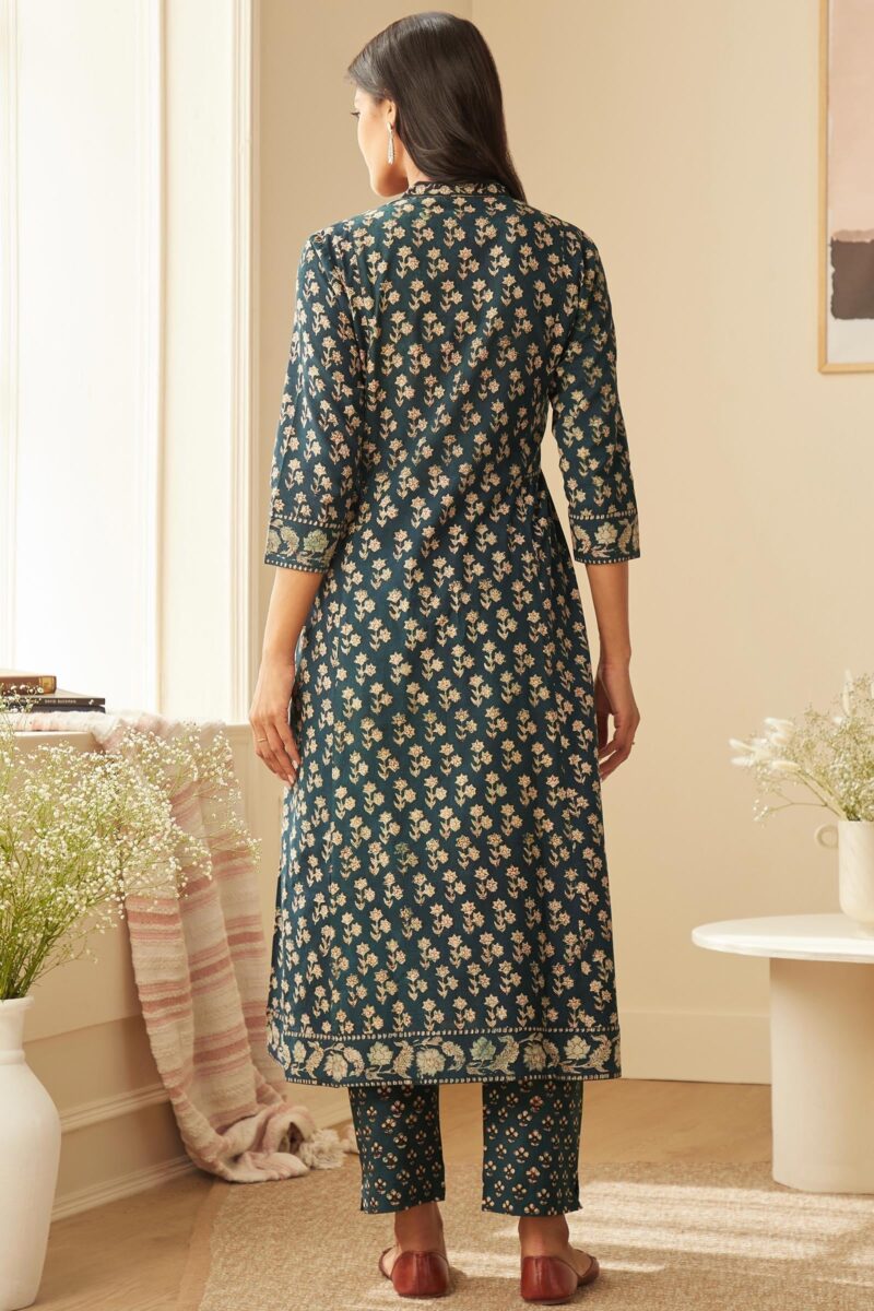 Sehra Ria Bagru Kurta - Image 7