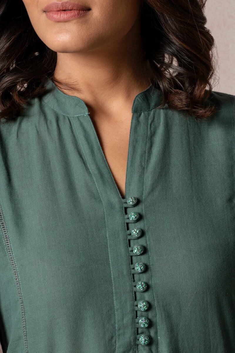 Nasrine Gauhar Handloom Kurta - Image 3