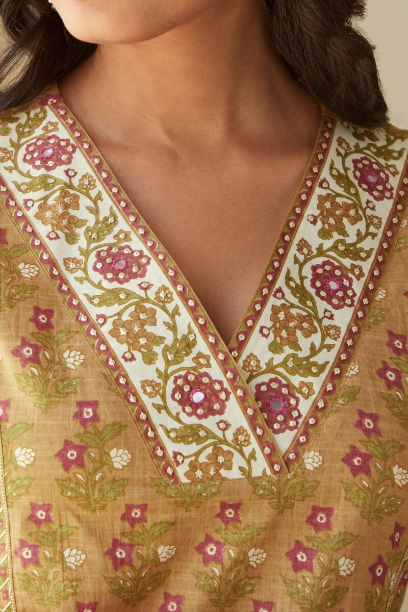 Rosheen Mehr Sanganeri Kurta - Image 3