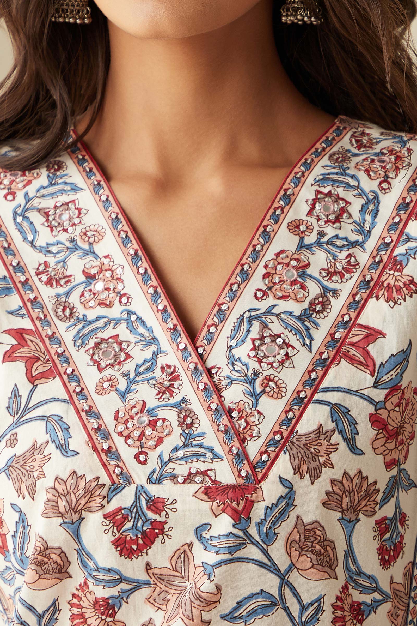 Rosheen Rumi Sanganeri Kurta - Image 3