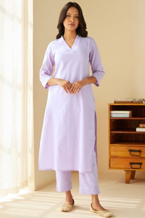 Roza Jia Purple Kurta