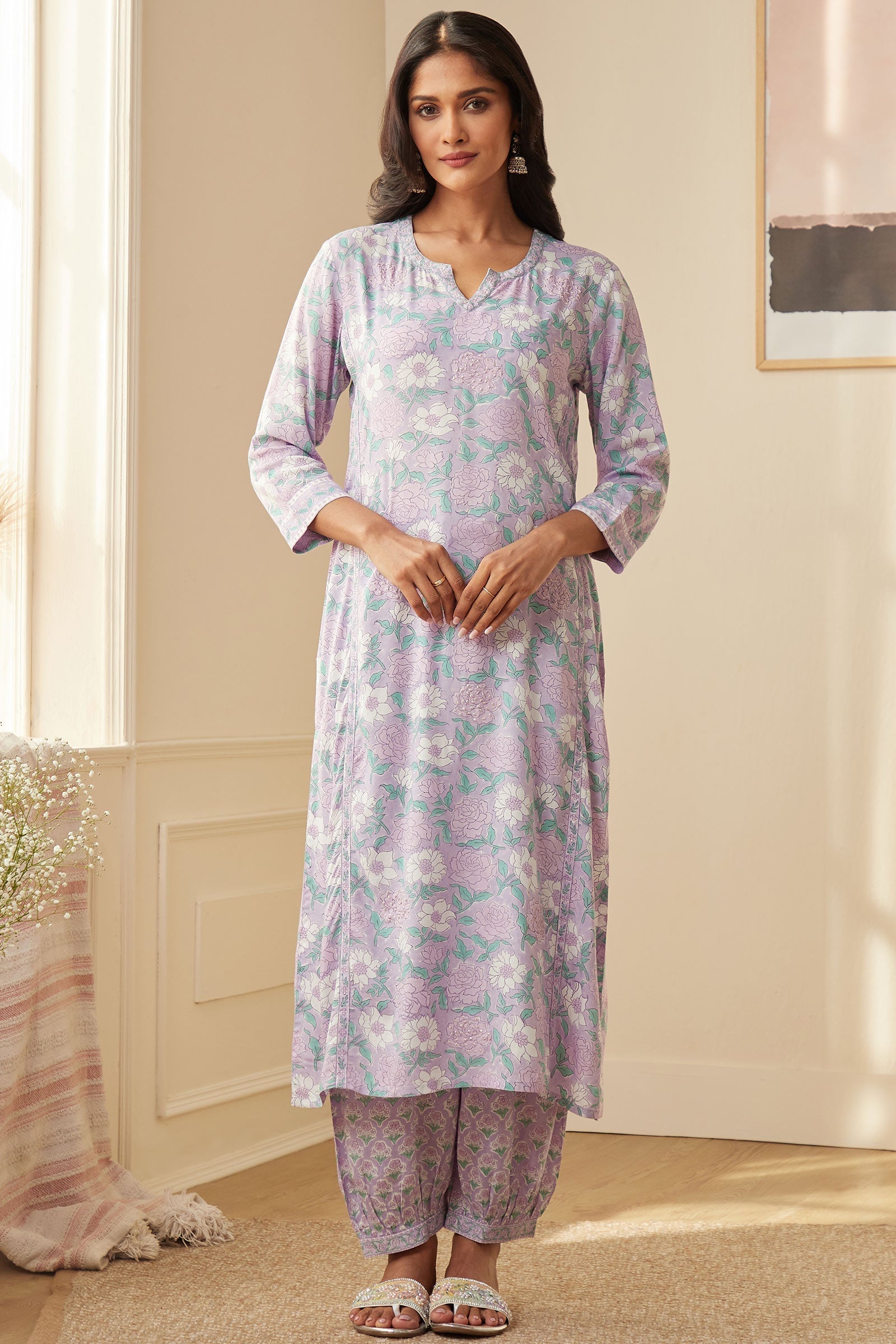 Rosheen Nida Sanganeri Kurta