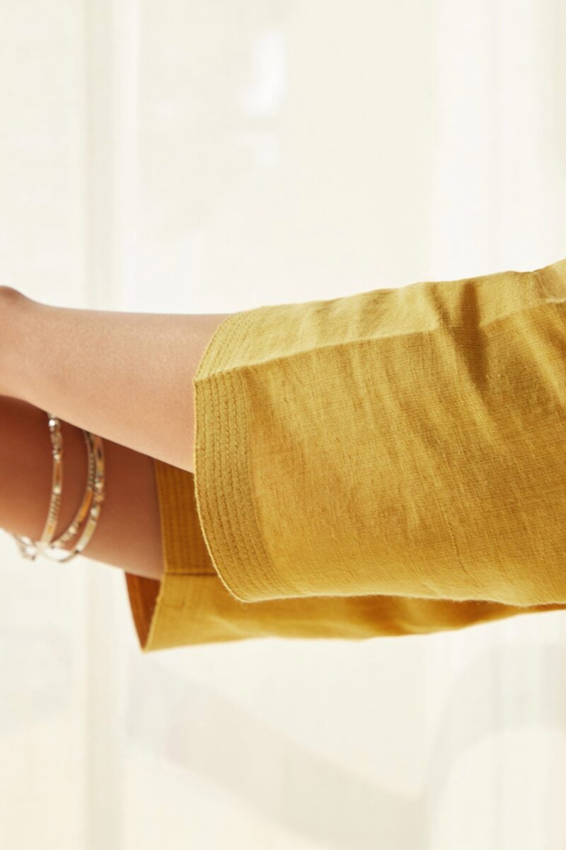 Roza Seher Mustard Kurta - Image 4