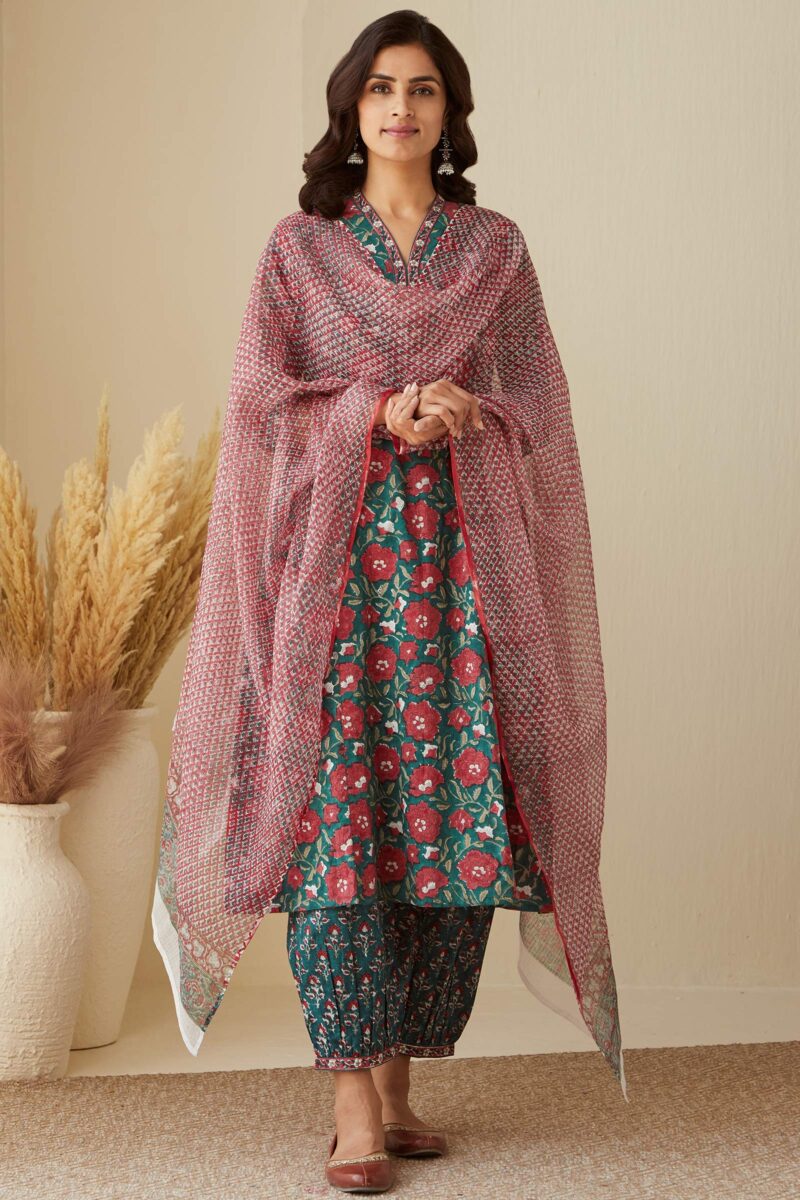 Zahira Farah Sanganeri Kurta - Image 5