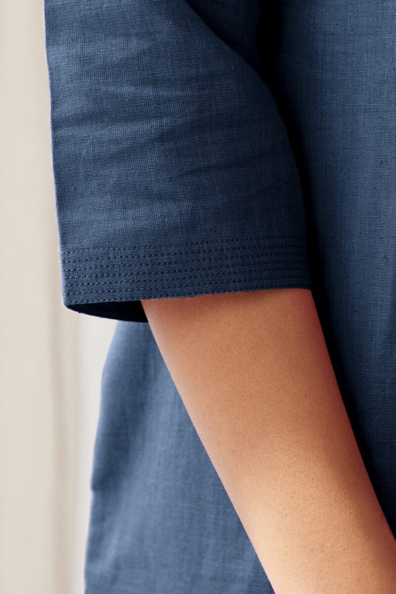 Roza Seher Twilight Blue Kurta - Image 4
