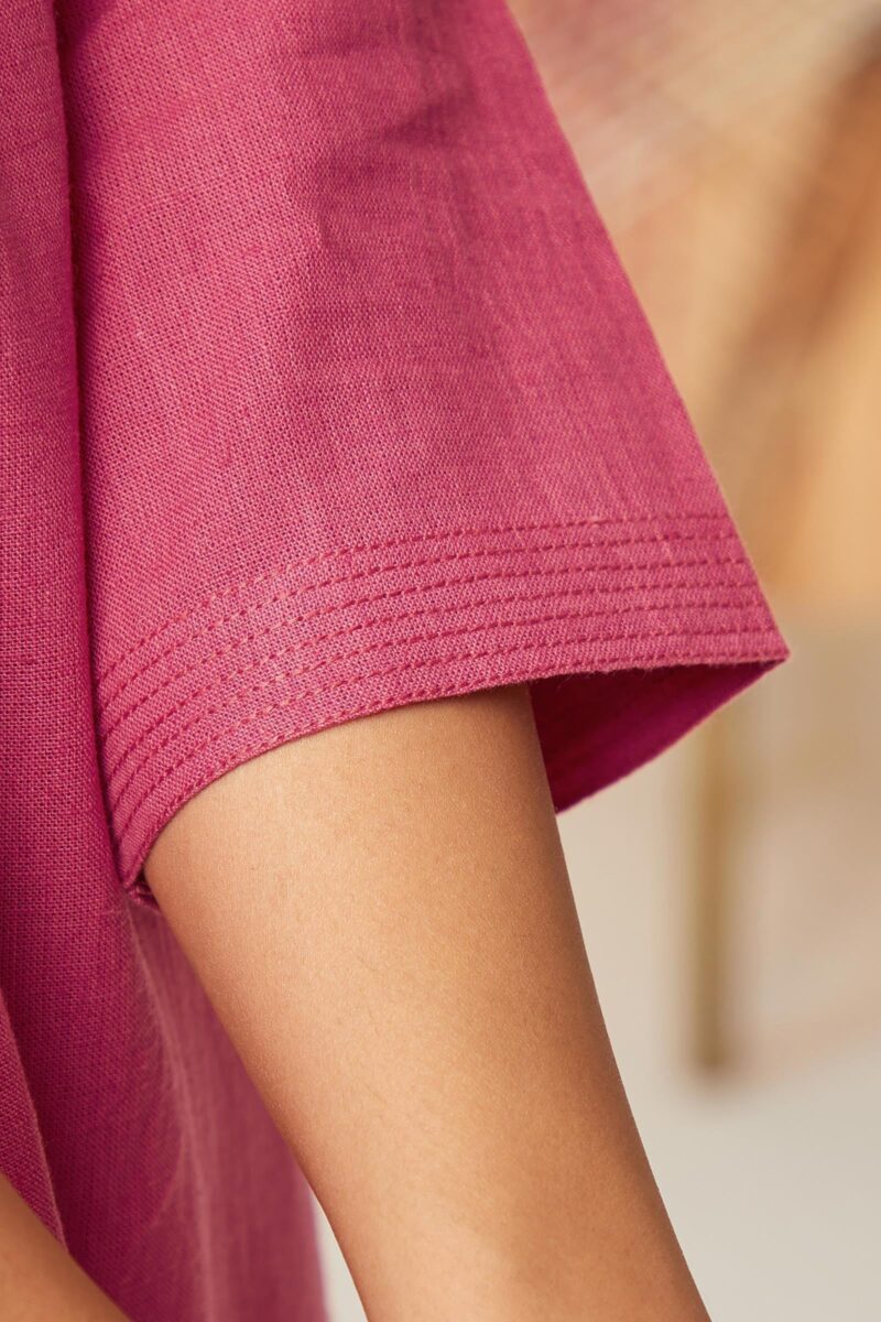 Roza Seher Rose Pink Kurta - Image 4