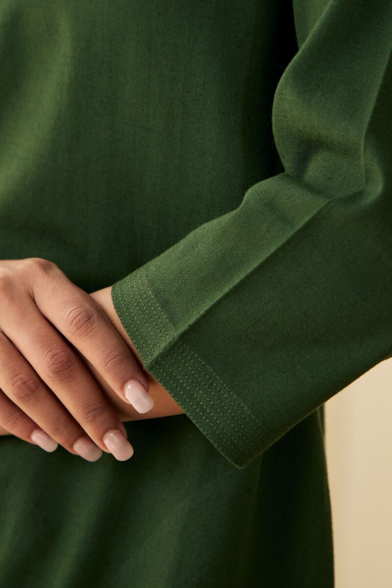 Roza Seher Green Kurta - Image 4