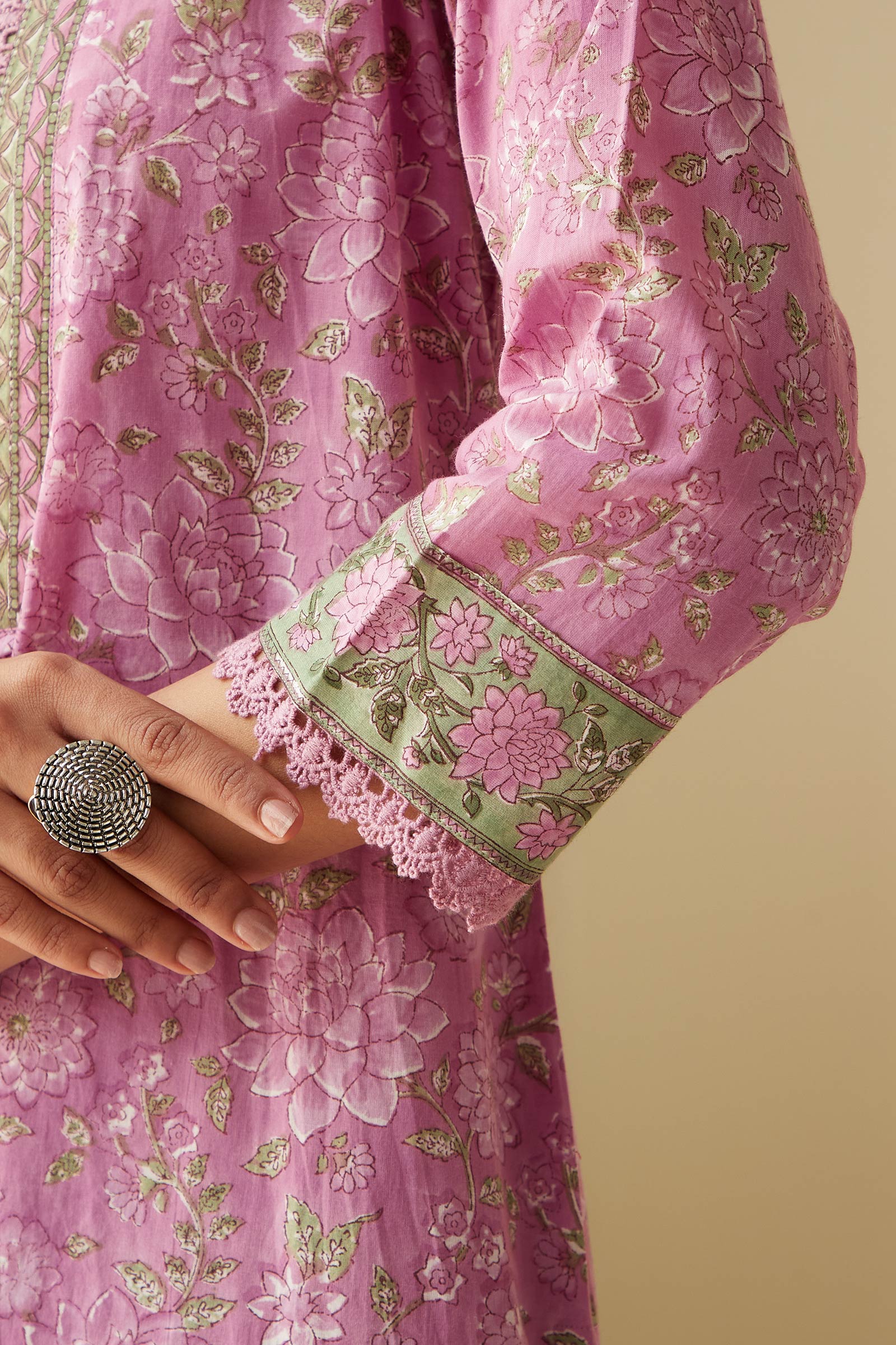 Rosheen Seerat Sanganeri Kurta - Image 3
