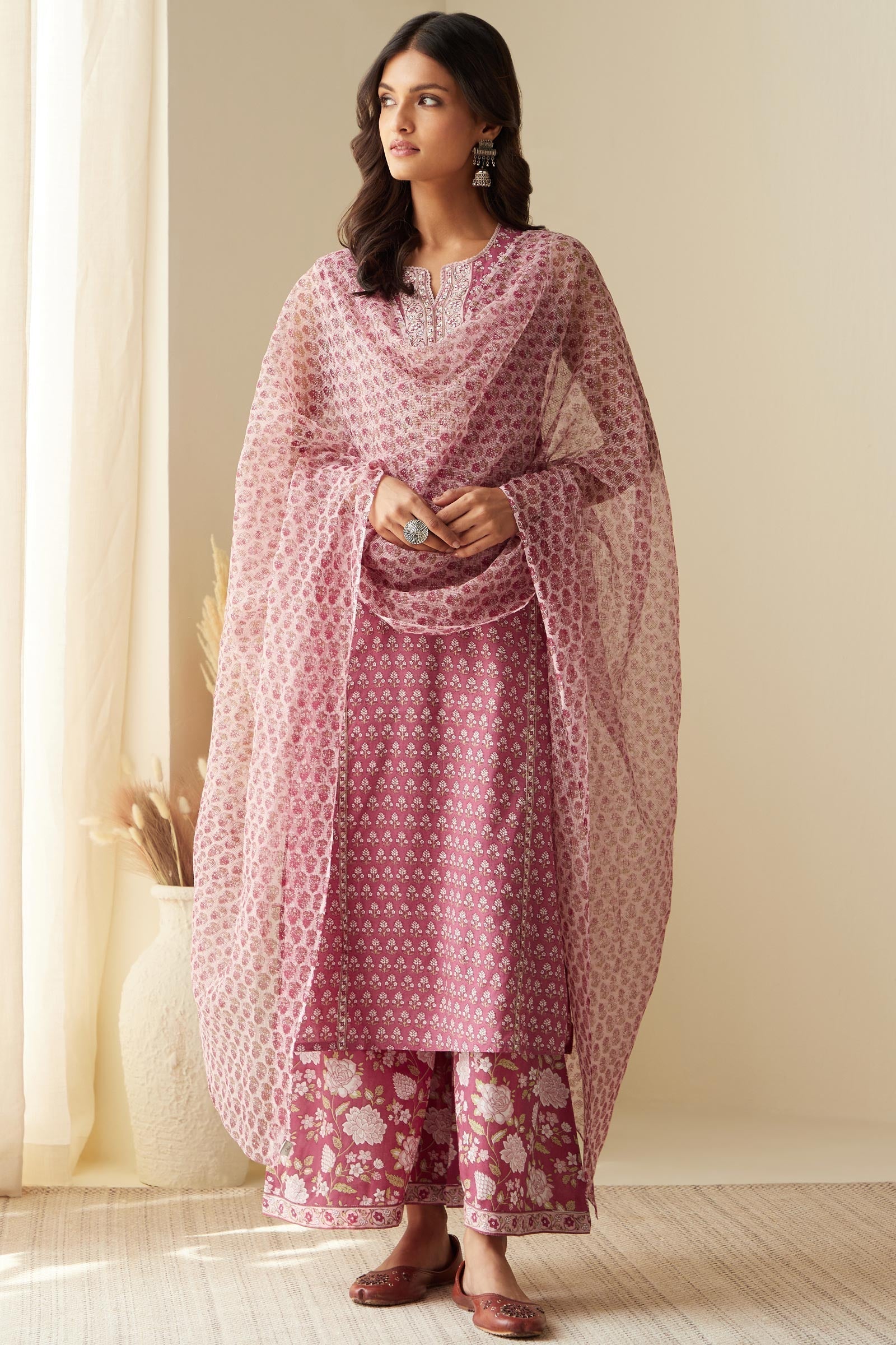 Rosheen Mahi Sanganeri Kurta - Image 5