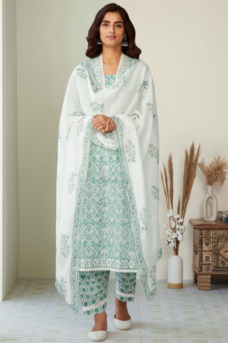 Gauhar Aaliyah Sanganeri Kurta - Image 8