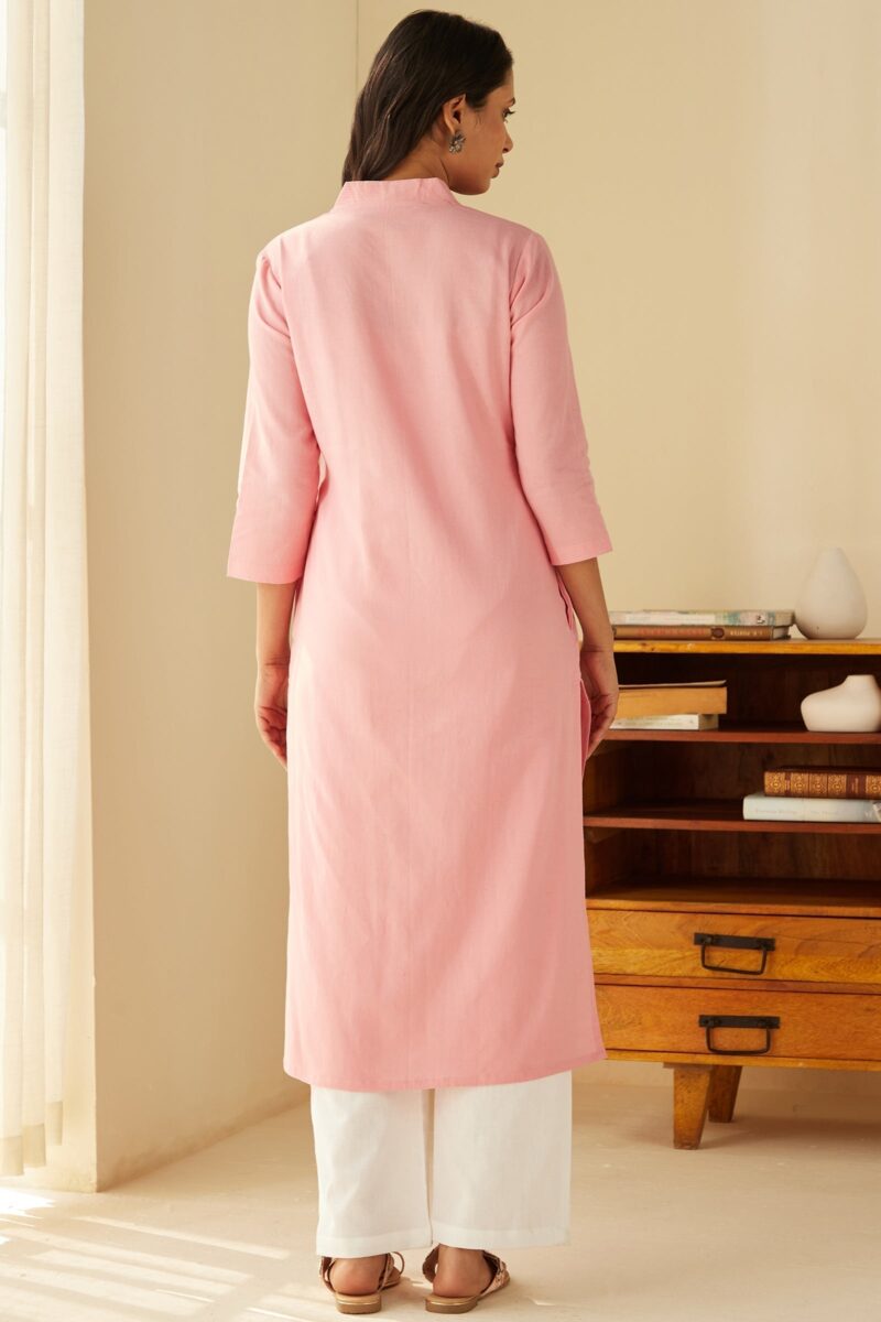 Roza Seher Pink Kurta - Image 6