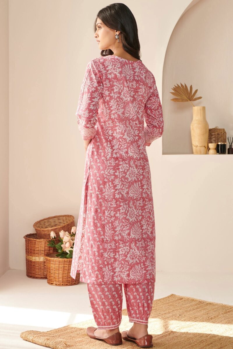 Nasrine Aafiya Sanganeri Kurta - Image 6