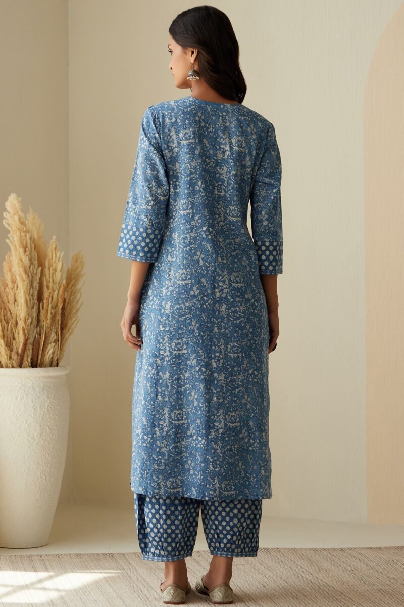 Sehra Maya Indigo Kurta - Image 5