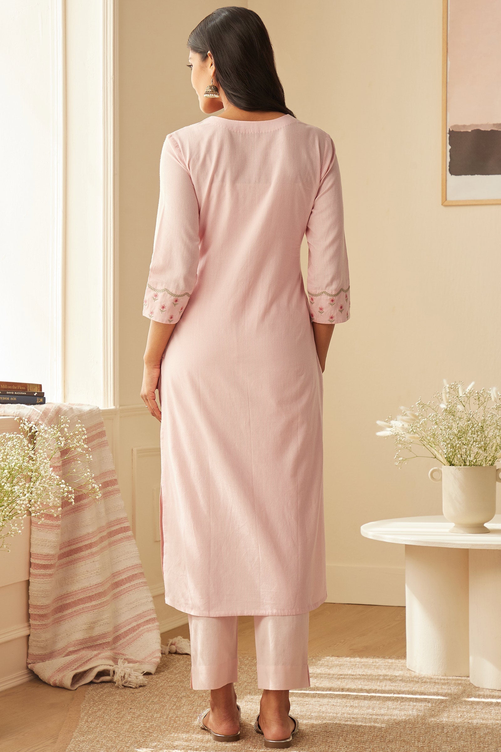 Naadirah Jia Pink Kurta - Image 8