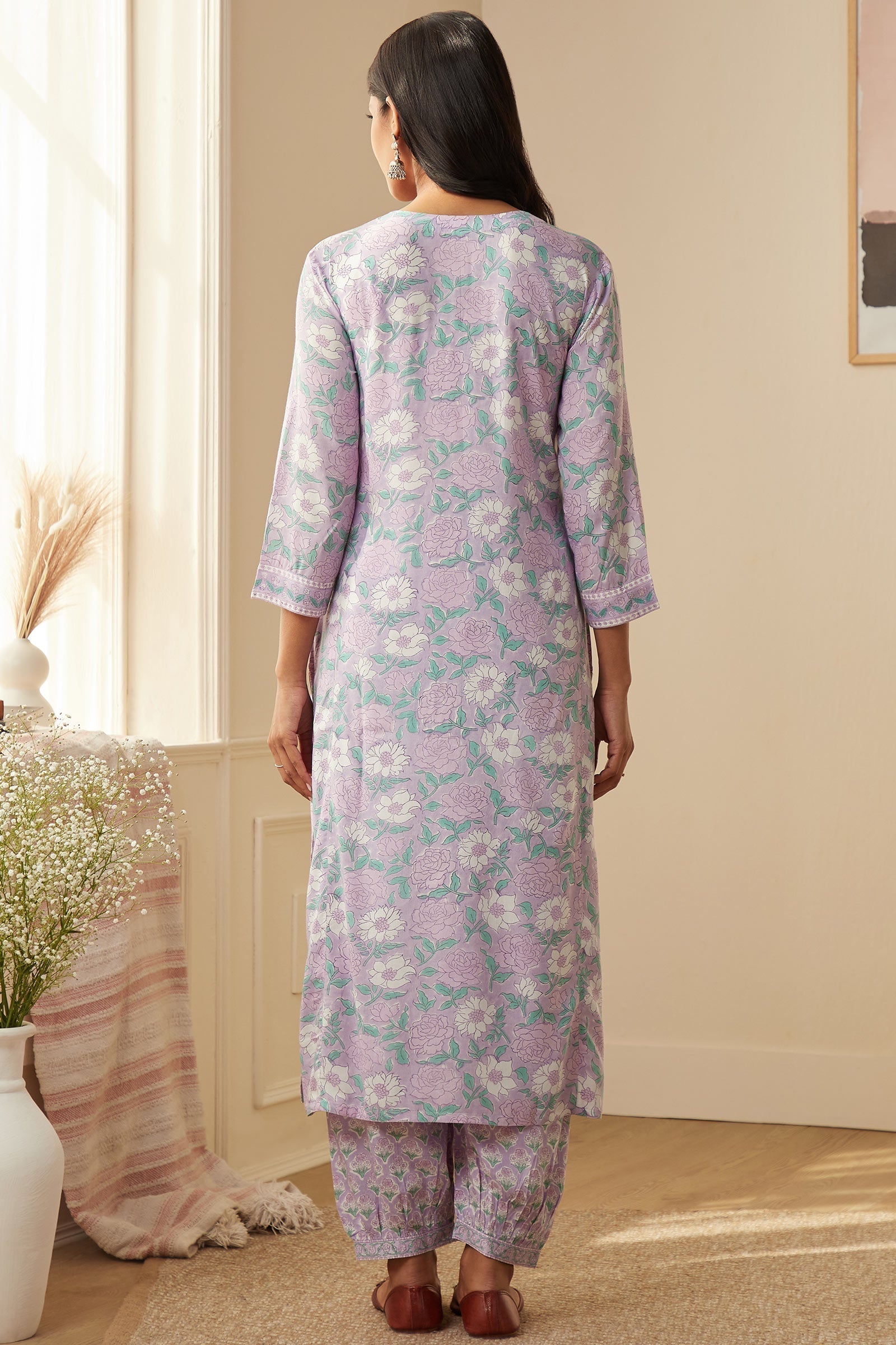 Rosheen Nida Sanganeri Kurta - Image 7