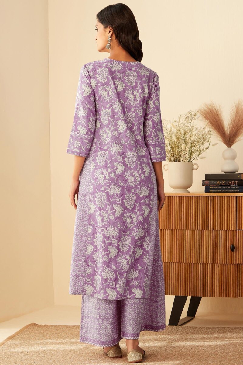Isfahan Zenia Sanganeri Kurta - Image 7
