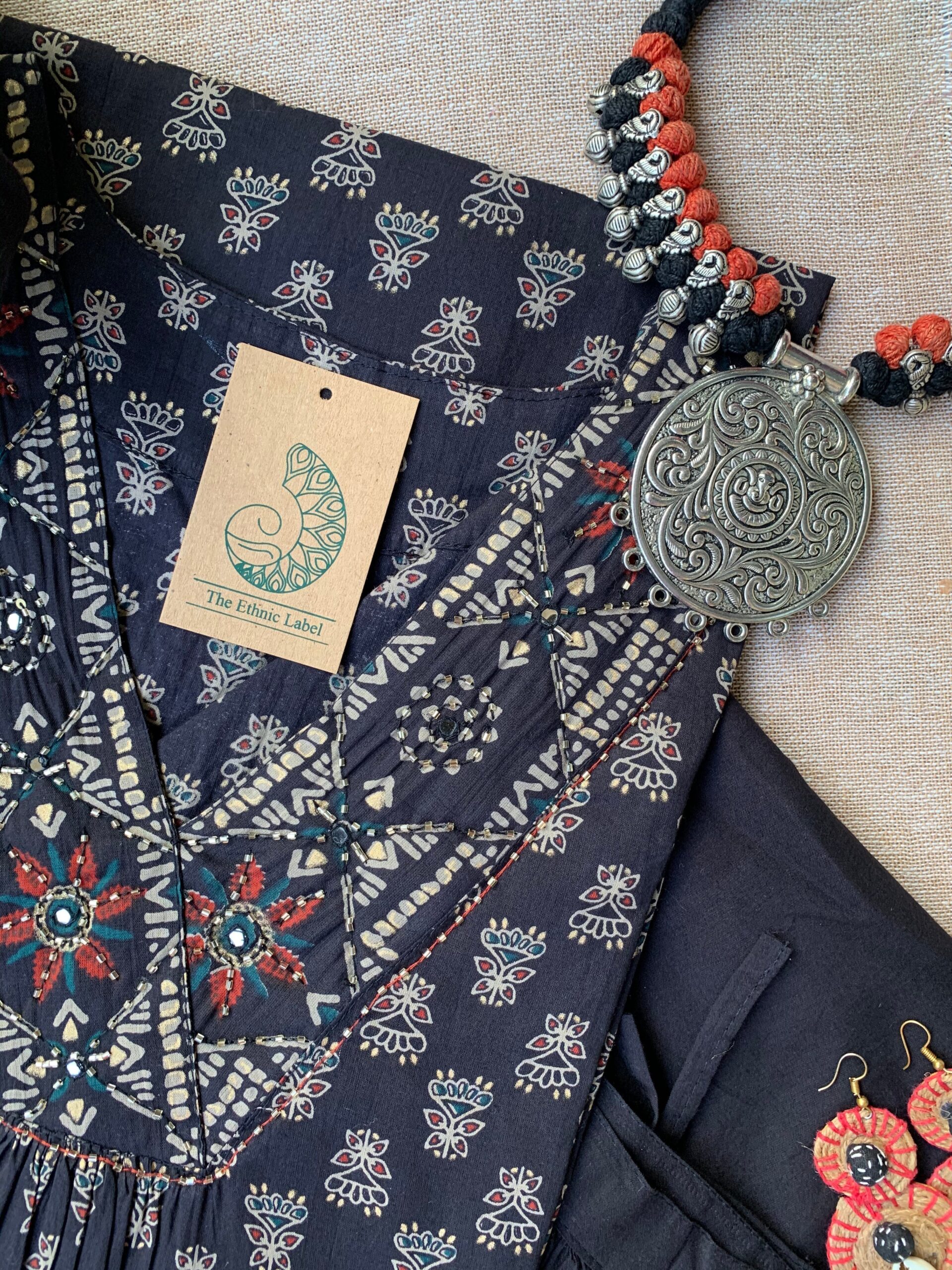 "Tamanna" Cotton Kurta Set(3pc) - Image 3