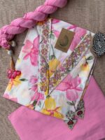 "Phool" Hand Block Printed Cotton Kurta Set(3pc)