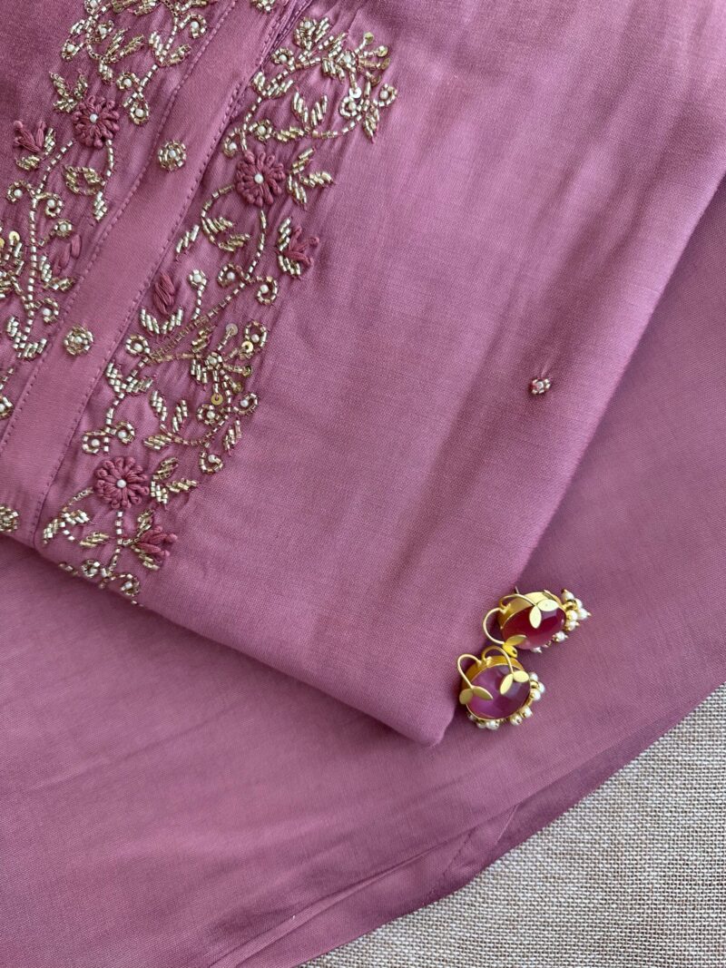 "Sheena" Muslin Kurta Set(2pc) - Image 3