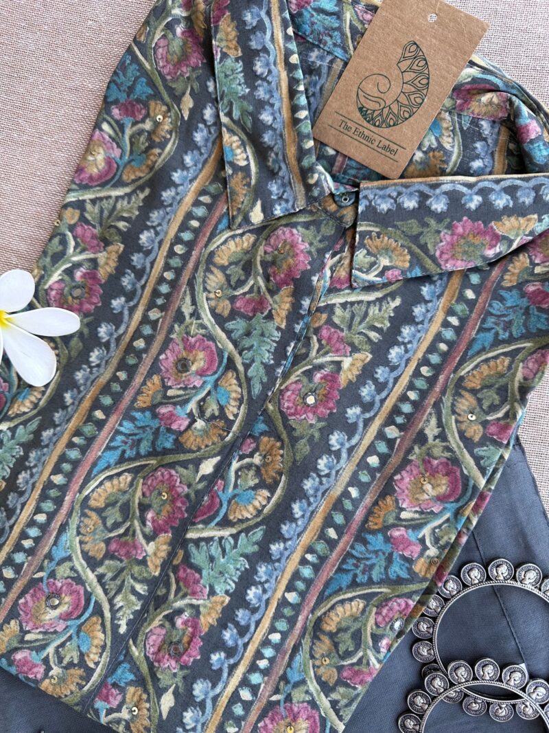 "Bagiyan" Muslin Kurta Set(2pc) - Image 3