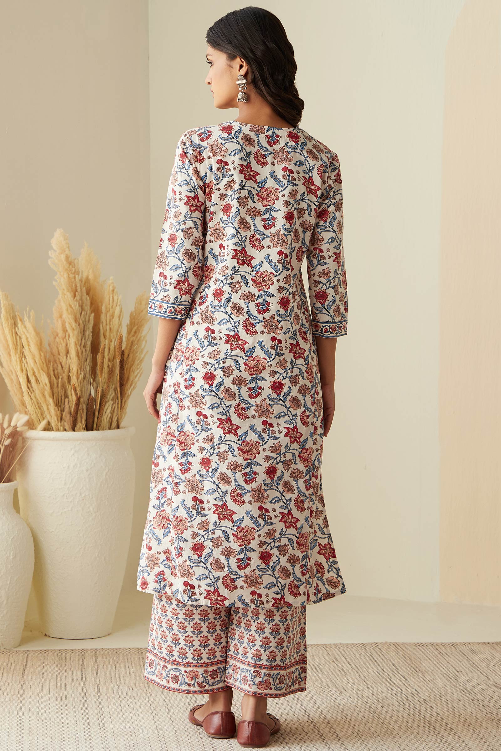 Rosheen Rumi Sanganeri Kurta - Image 6