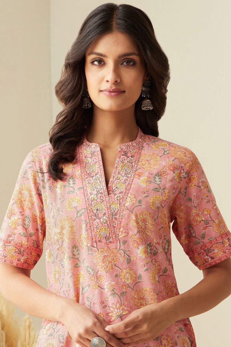 Rosheen Feriha Sanganeri Kurta - Image 2