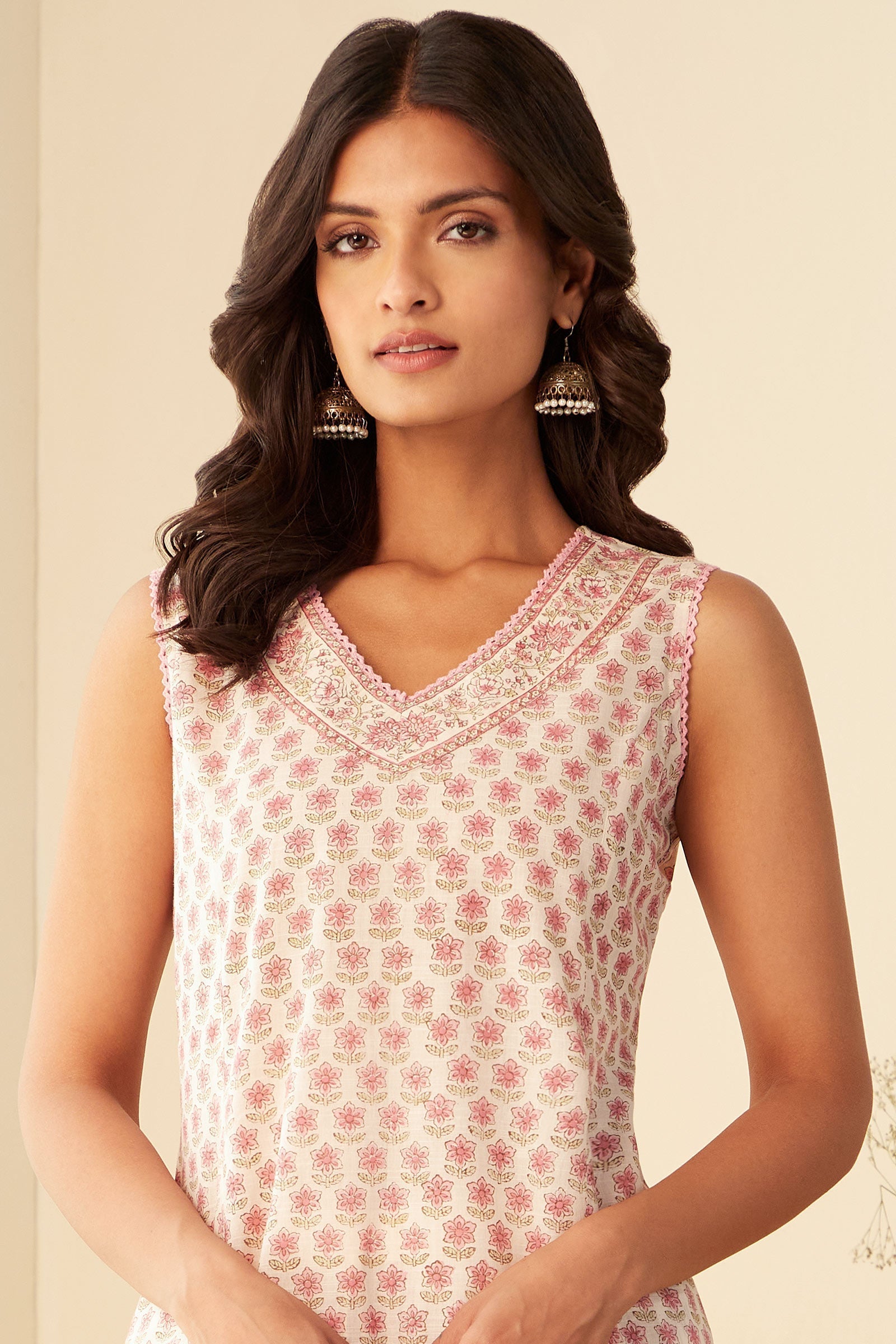 Rosheen Maira Sanganeri Kurta - Image 2