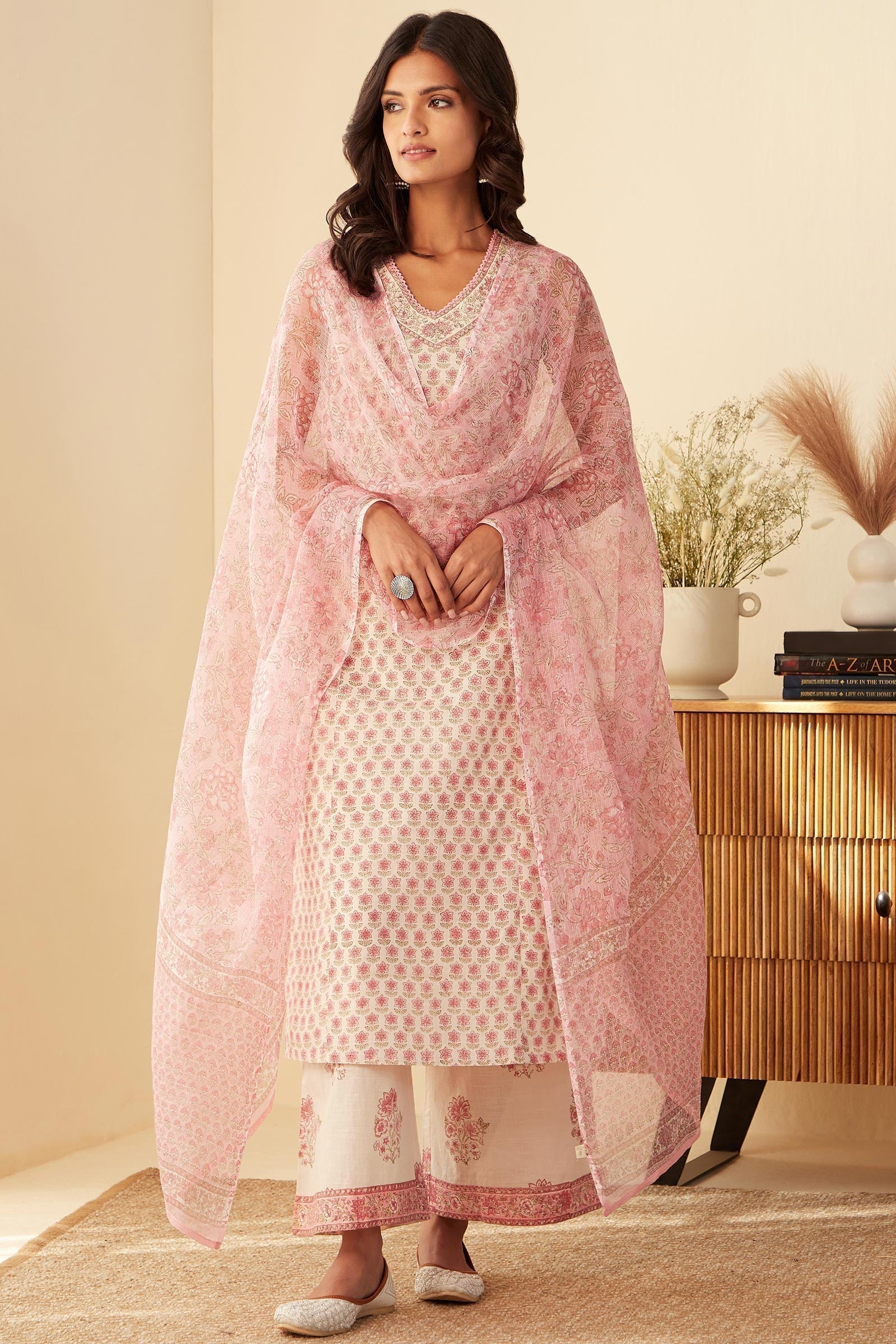 Rosheen Maira Sanganeri Kurta - Image 5